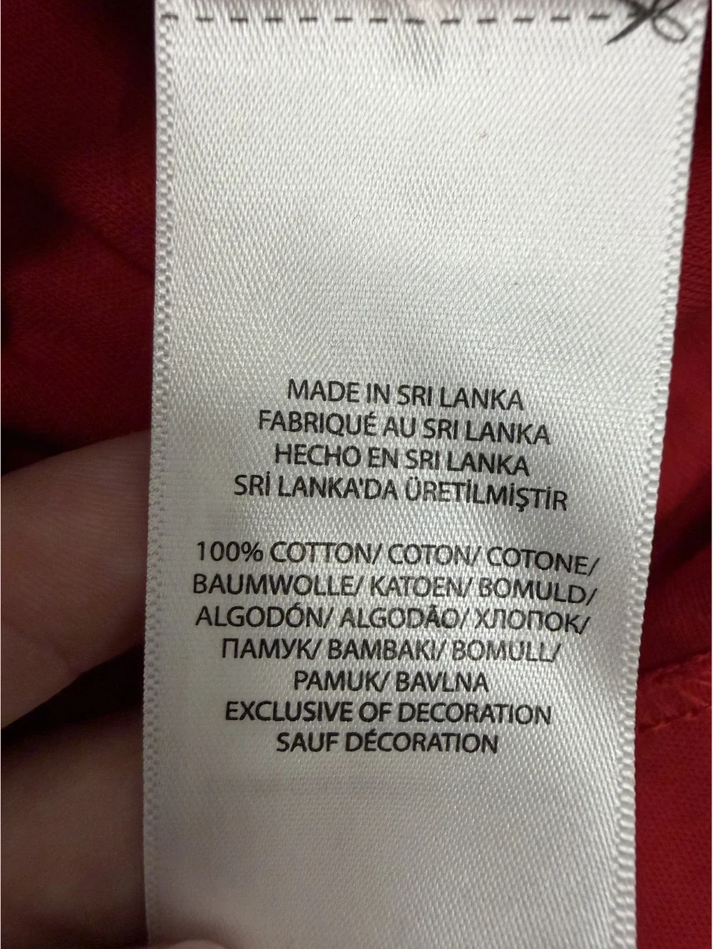 Polo Ralph Lauren Red Cotton Polo Shirt Size Large